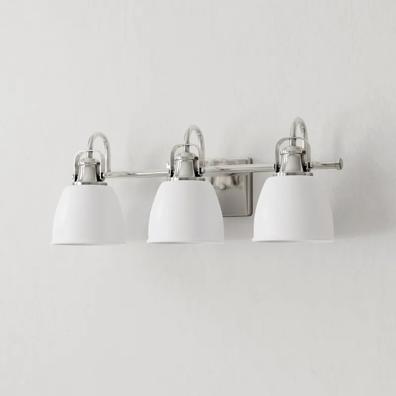 Preston Collection Three-Light Bath Vanity Light — Progress Lighting LED Wall Lights  