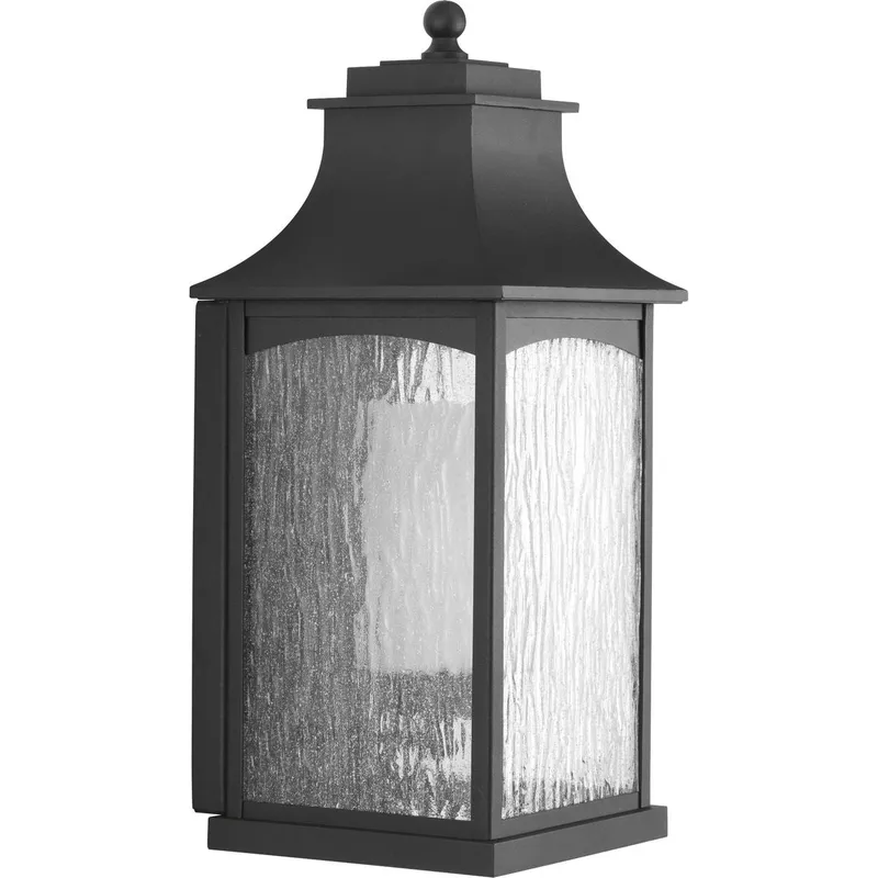 Maison Collection One-Light Large Wall Lantern — Progress Lighting LED Wall Lights  