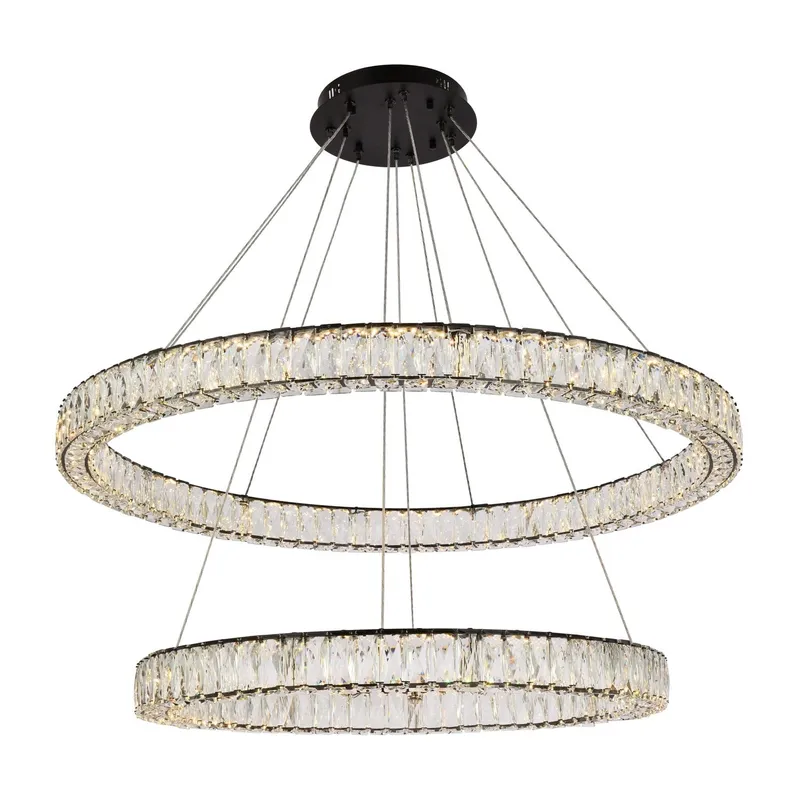 3503D42BK — Elegant Lighting LED Pendant Lights  