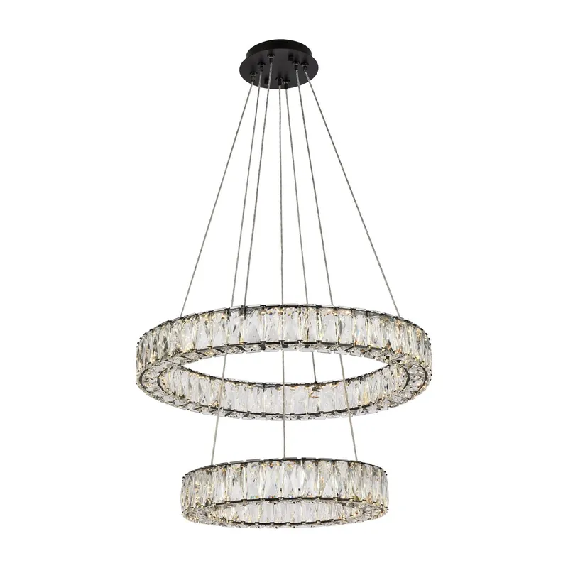 3503G24BK — Elegant Lighting LED Pendant Lights  