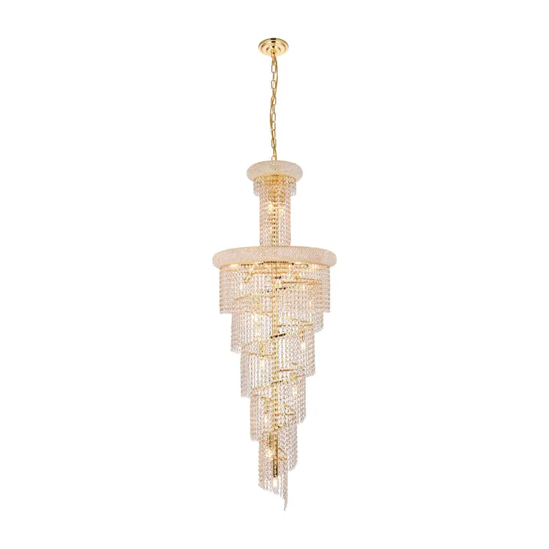 V1800SR22G/RC — Elegant Lighting LED Pendant Lights  