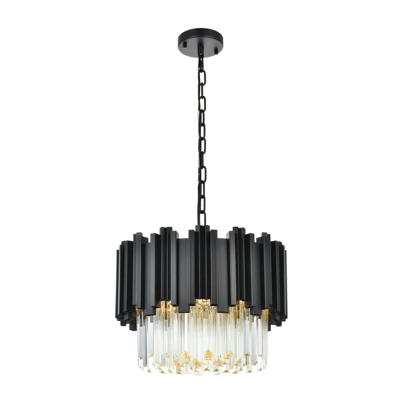 3400D16BK — Elegant Lighting LED Pendant Lights 160.0W 