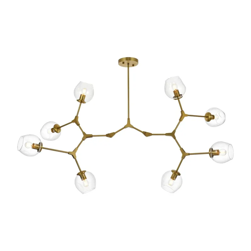 1712G61BR — Elegant Lighting LED Pendant Lights 320.0W 