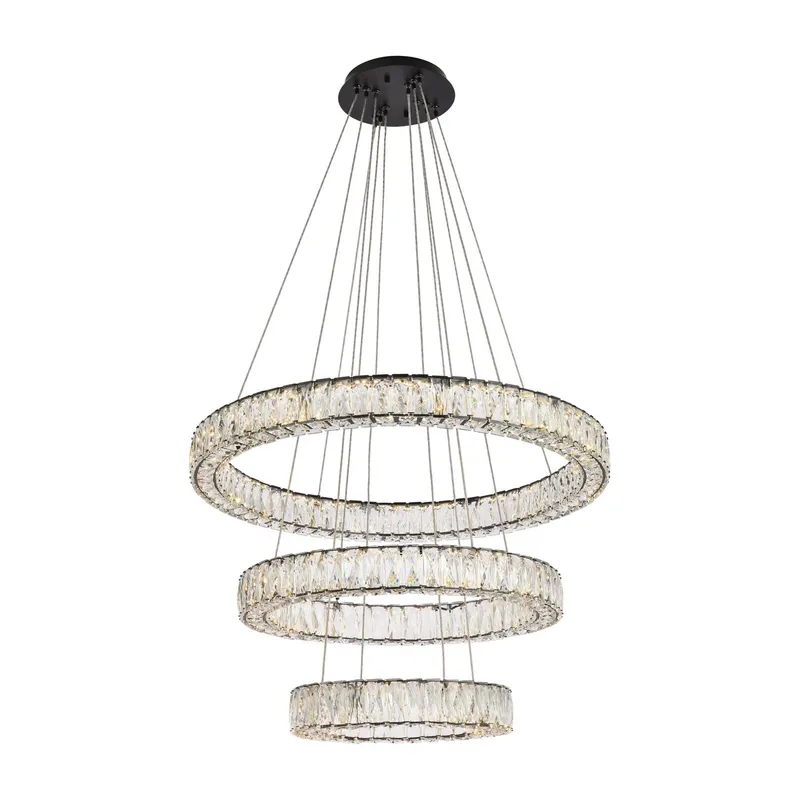 3503G3LBK — Elegant Lighting LED Pendant Lights  