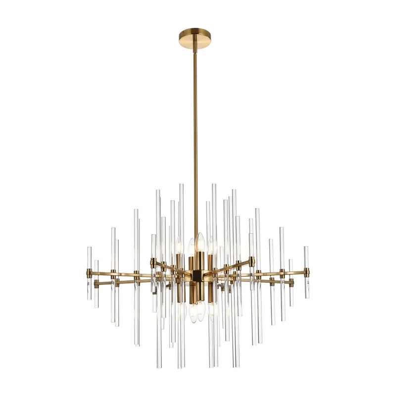 2502D27SG — Elegant Lighting LED Pendant Lights 320.0W 