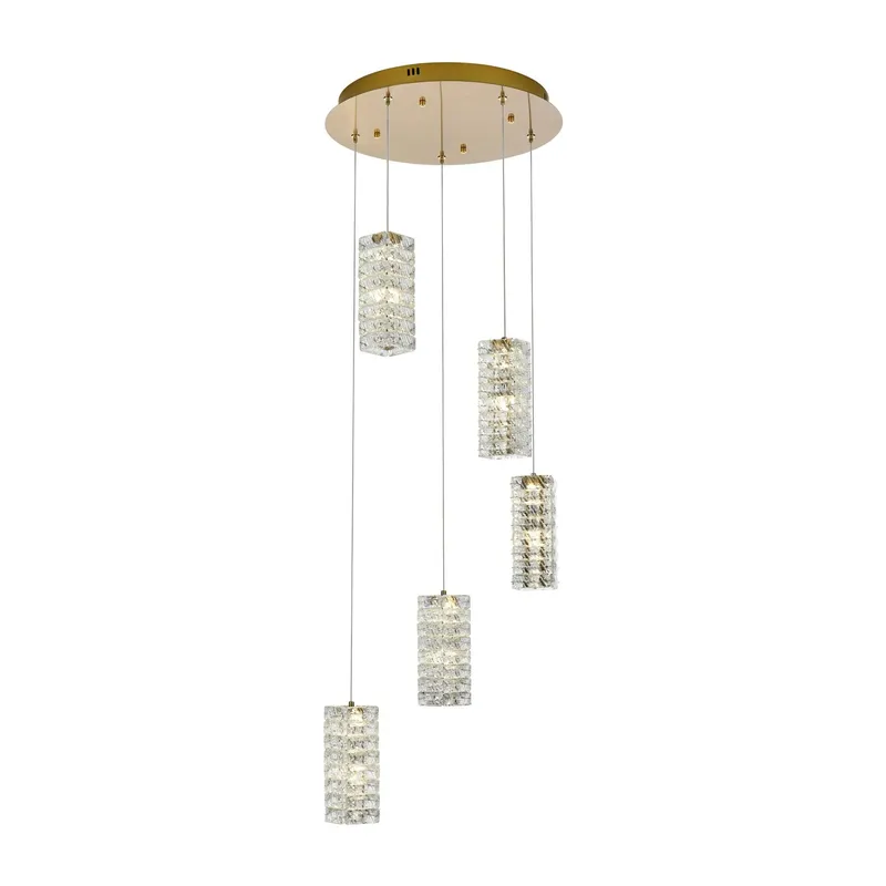 3680D5RSG — Elegant Lighting LED Pendant Lights 25.0W 3000K