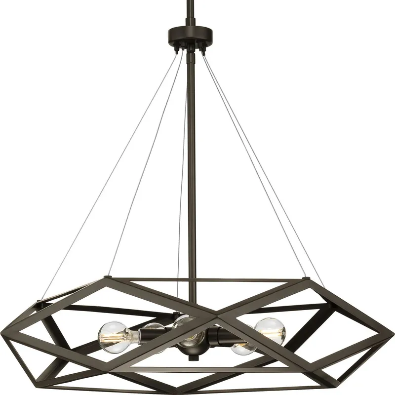 Saucedo Collection Five-Light Pendant — Progress Lighting LED Landscape Lights  