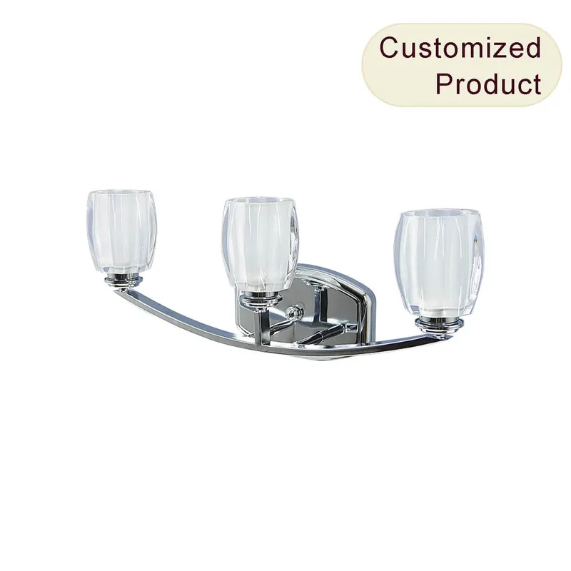 XiNBEi Lighting Hotel Bedside Wall Lamp Modern Style Vintages Wall Lamp Fixture for Living Room Bedroom Hallway XB-W815-3-CH — XiNBEi Lighting LED Wall Lights 40.0W 