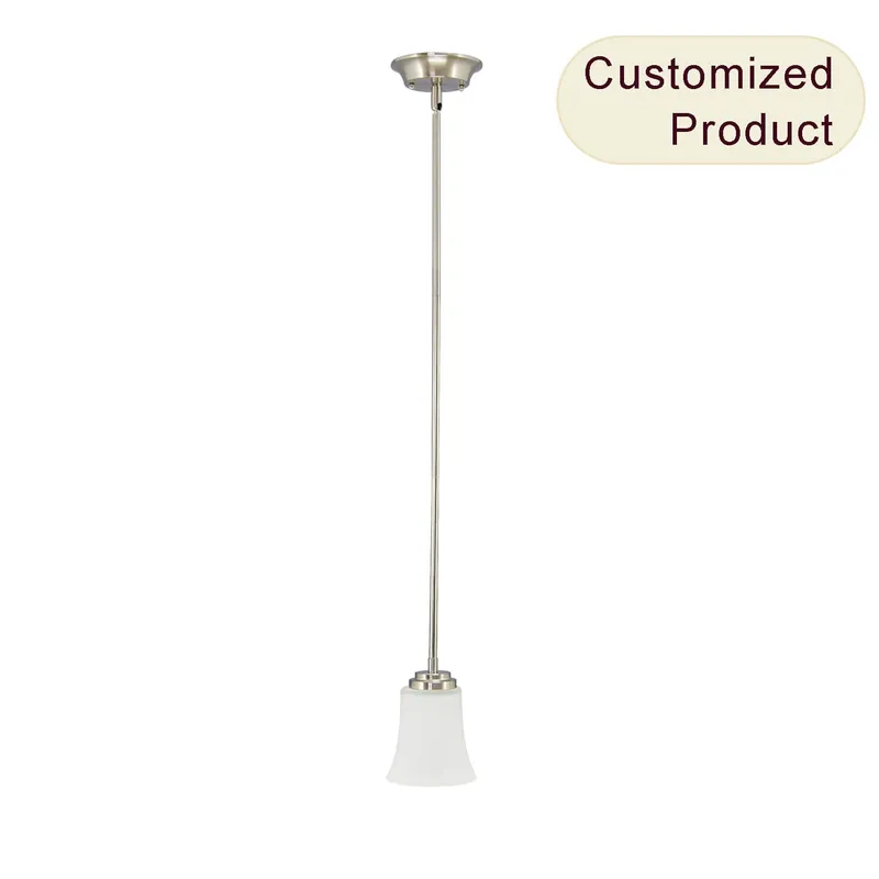 Supplier Dining Room Bedside Pendant Lamp Home Decor Hanging Lights Modern Copper Glass Pendant Light Home Restaurant XB-P702-1-BN — XiNBEi Lighting LED Pendant Lights 60.0W 