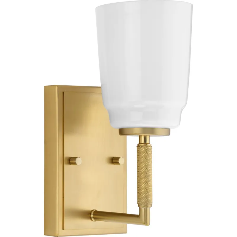 Spenser Collection One-Light Vanity Light — Progress Lighting LED Wall Lights  