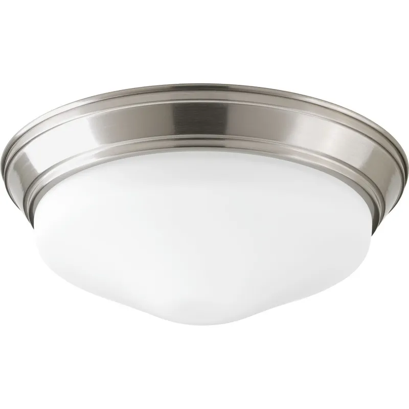 One-Light 13-1/4" LED Flush Mount — Progress Lighting LED Post Top Lights  