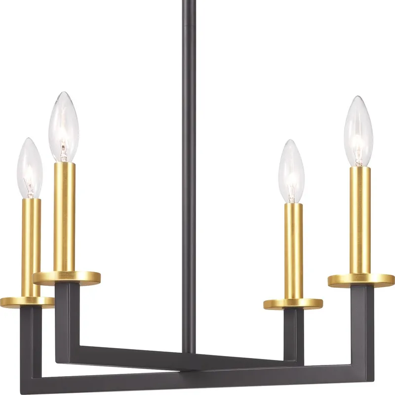 Blakely Collection Four-Light Chandelier Light — Progress Lighting LED Landscape Lights  