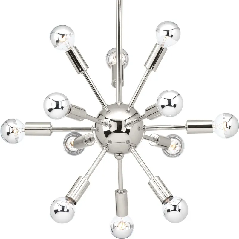 Ion Collection Twelve-Light Chandelier Light — Progress Lighting LED Landscape Lights  