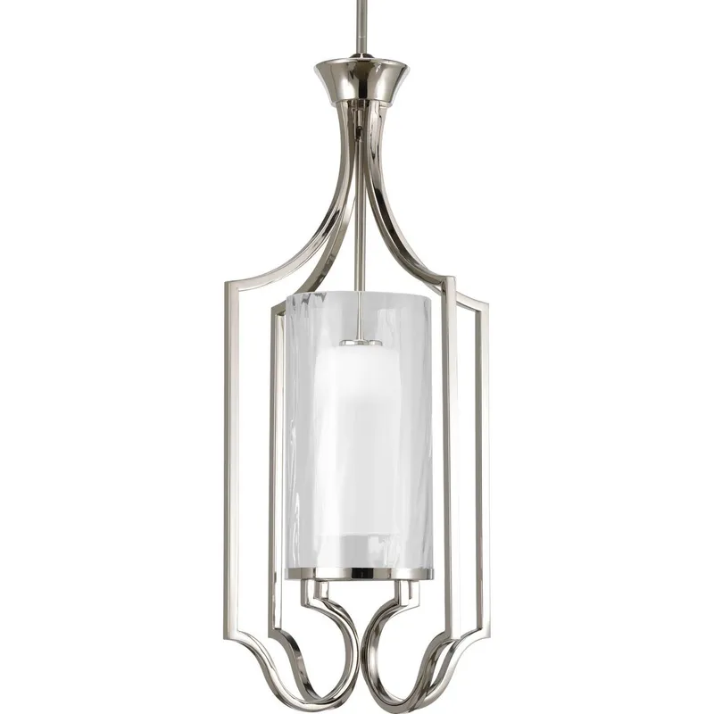 Caress Collection One-Light Small Foyer Pendant — Progress Lighting LED Landscape Lights  