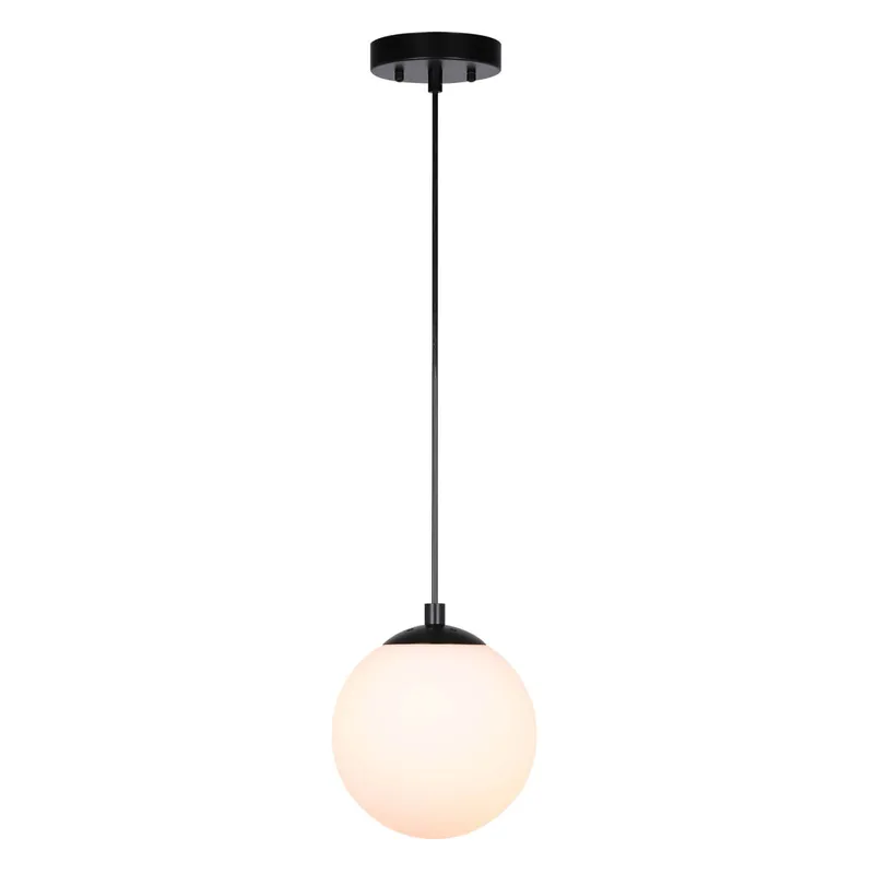 Modern Adjustable Globe Pendant Light in Matte Black Finish XB-P1211-MBK — XiNBEi Lighting LED Pendant Lights 60.0W 