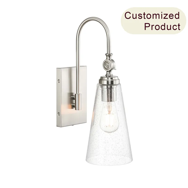 Classic Bathroom Vanity Wall Sconce - Brushed Nickel Finish XB-W1282-BN — XiNBEi Lighting LED Wall Lights 60.0W 