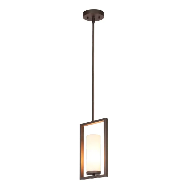 Modern Mini Pendant Light with Acrylic Shade - Dark Bronze Finish XB-P1143-DB — XiNBEi Lighting LED Pendant Lights 23.0W 