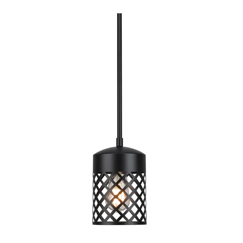 Modern Farmhouse Black Pendant Light for Kitchen Island XB-P328-MB — XiNBEi Lighting LED Pendant Lights 60.0W 