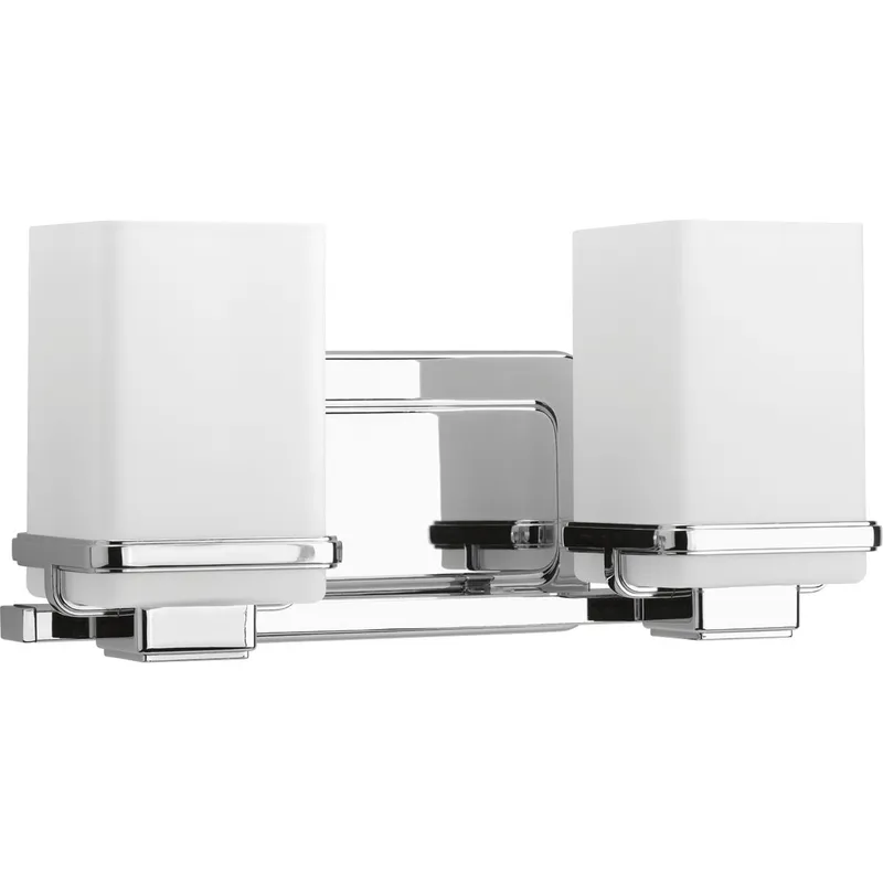 Metric Collection Two-Light Bath & Vanity — Progress Lighting LED Wall Lights  