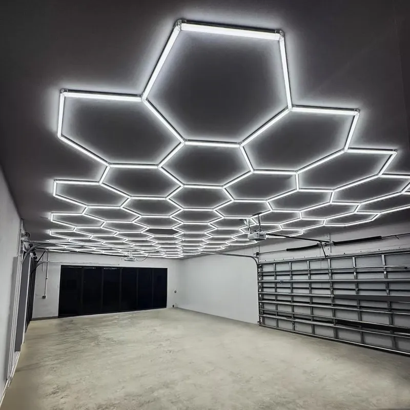 VONN VBY011 Hexagonal Garage Light — VONN Lighting LED Area Lights  