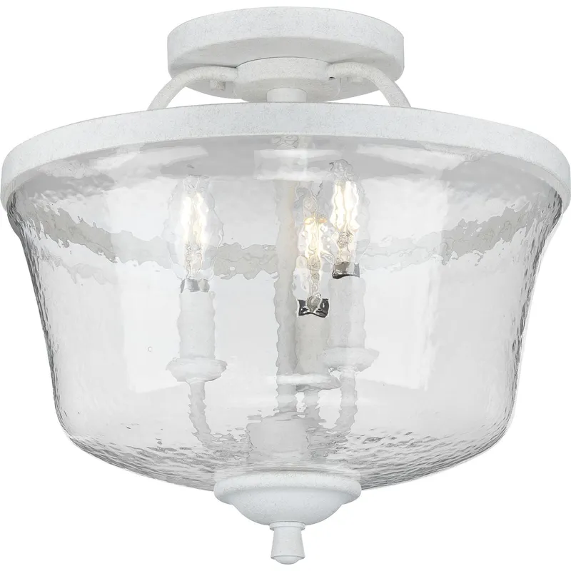 Bowman Collection Three-Light Semi-Flush Convertible — Progress Lighting LED Post Top Lights  