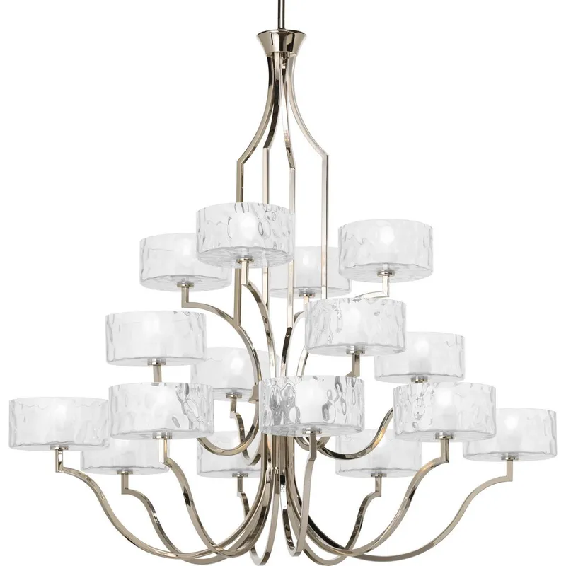 Caress Collection Sixteen-Light Chandelier Light — Progress Lighting LED Landscape Lights  