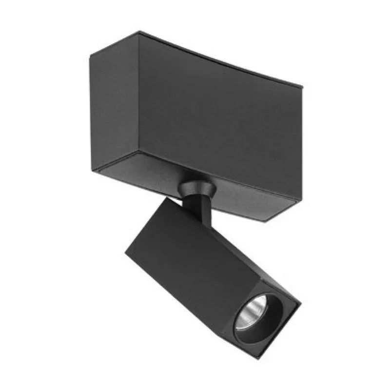 VONN LYNX Standard VTSH35SQD9BL Curvy D9 Square Track Head — VONN Lighting LED Track Lights  