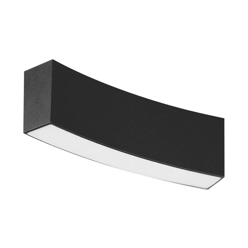 VONN LYNX Standard VTSL16D9BL Curvy D9 Linear Track Head — VONN Lighting LED Linear Lights  