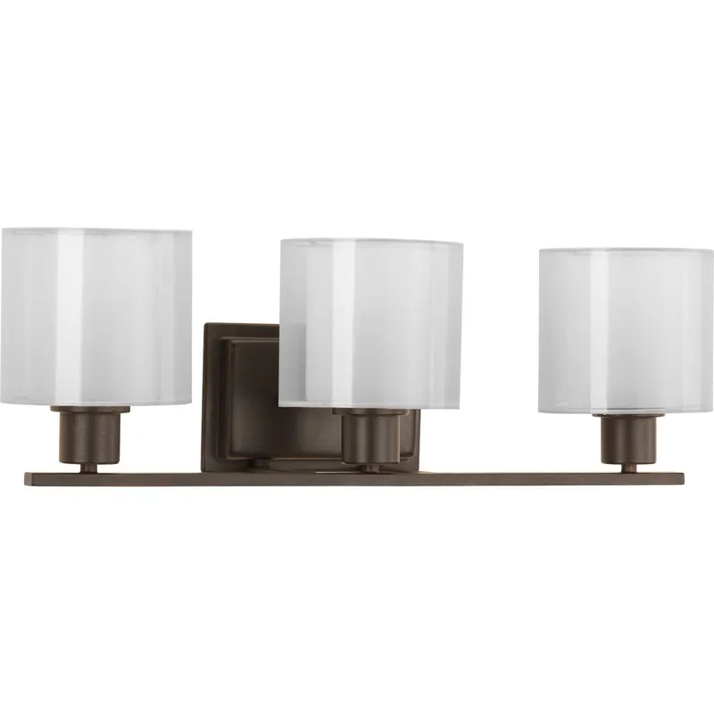 Invite Collection Three-Light Bath & Vanity — Progress Lighting LED Wall Lights  