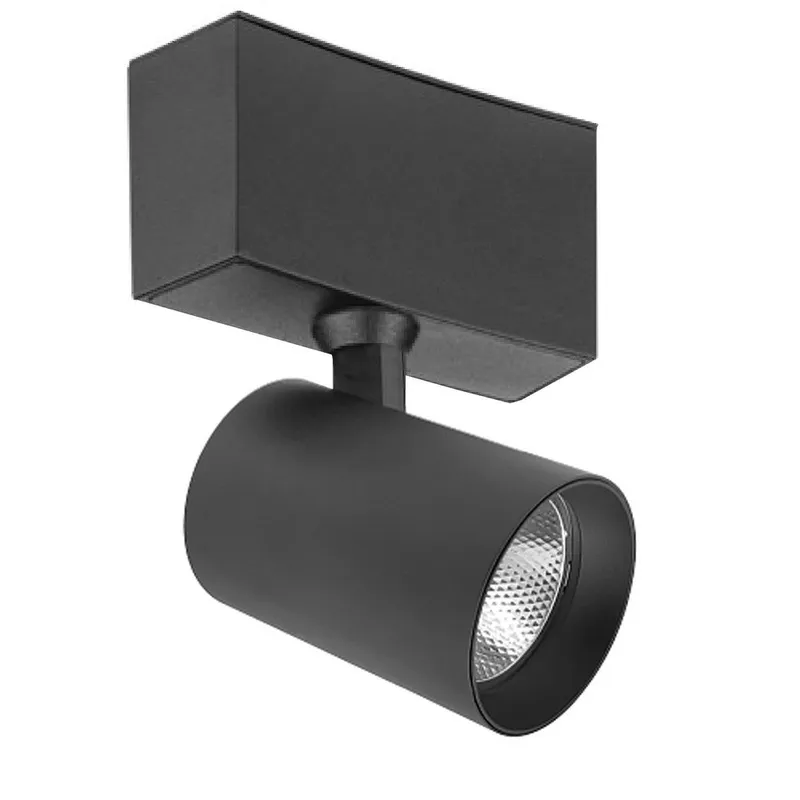 VONN LYNX Slim VTSLHG45D6BL Curvy D6 Track Head — VONN Lighting LED Track Lights  