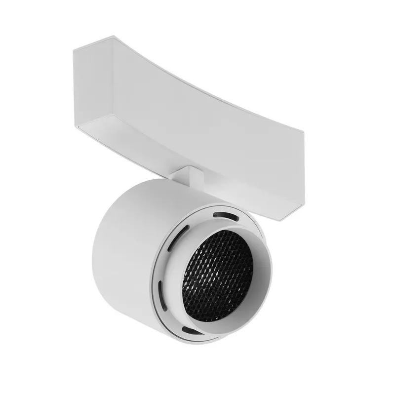 VONN LYNX Slim VTSLH92RD6BL Curvy D6 Round Track Head — VONN Lighting LED Track Lights  
