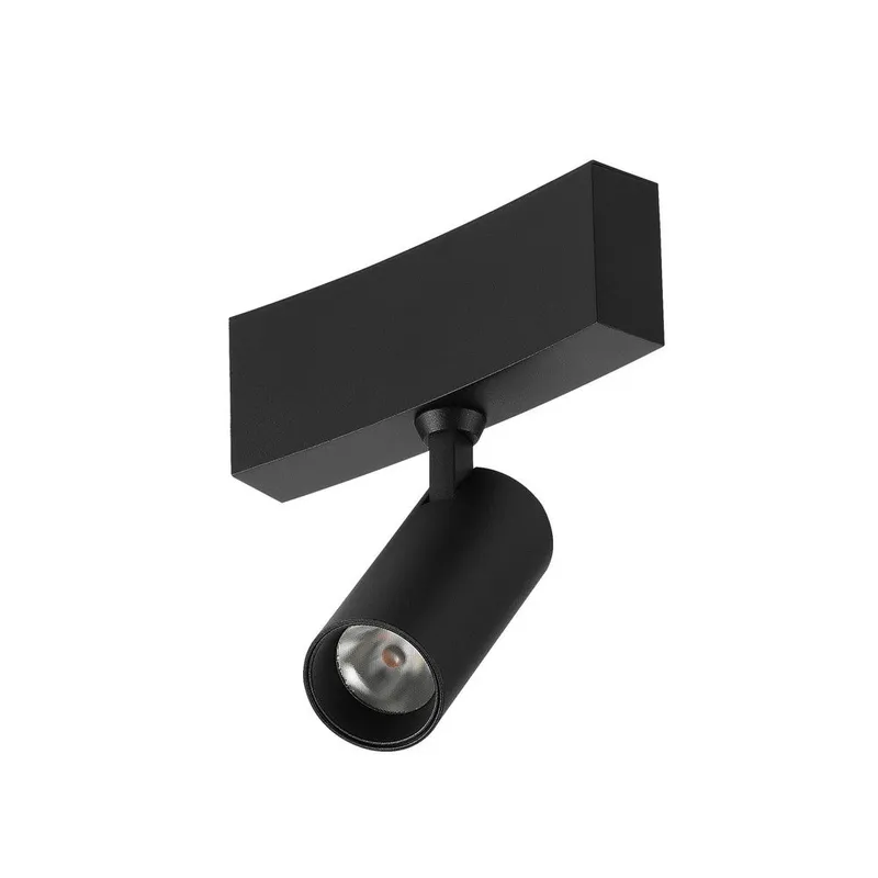 VONN LYNX Slim VTSLH35D6BL Curvy D6 Cylinder Track Head — VONN Lighting LED Track Lights  