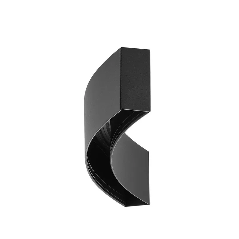 VONN LYNX Slim VTSLCURVY45D10BL Curvy Eighth Circle D10 Magnetic Track Profile — VONN Lighting LED General Lighting  