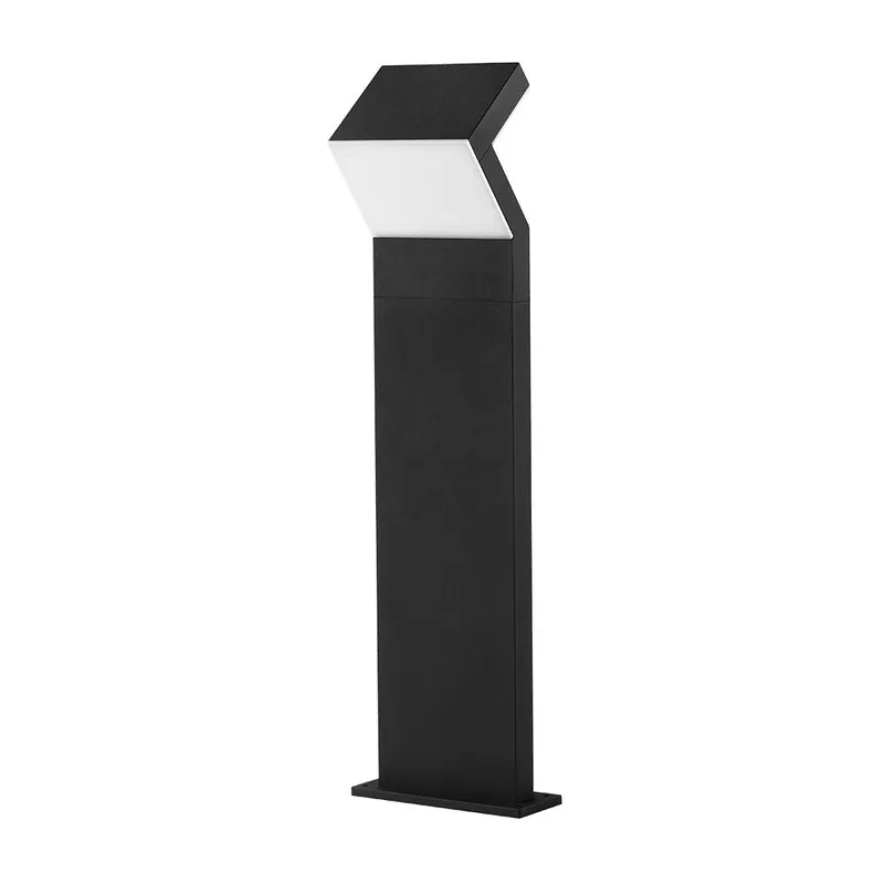 VONN Modern VOB226088BL 32" 100-277V 17-Watt ETL Certified Integrated LED Outdoor Bollard in Matte Black — VONN Lighting LED Bollards & Pathway Lights  