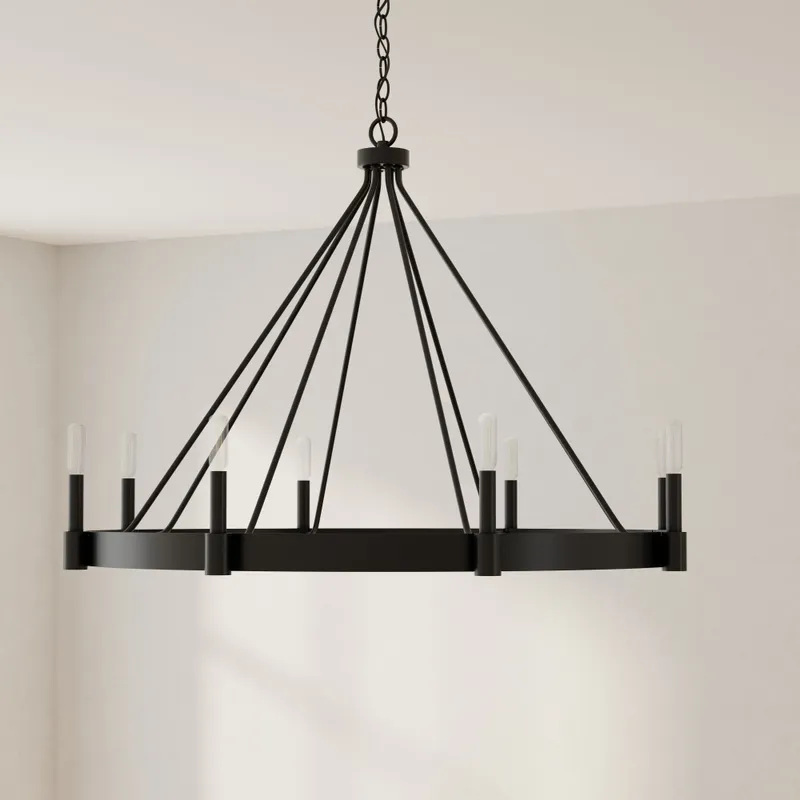 Breckenridge Collection Eight-Light Chandelier — Progress Lighting LED Landscape Lights  