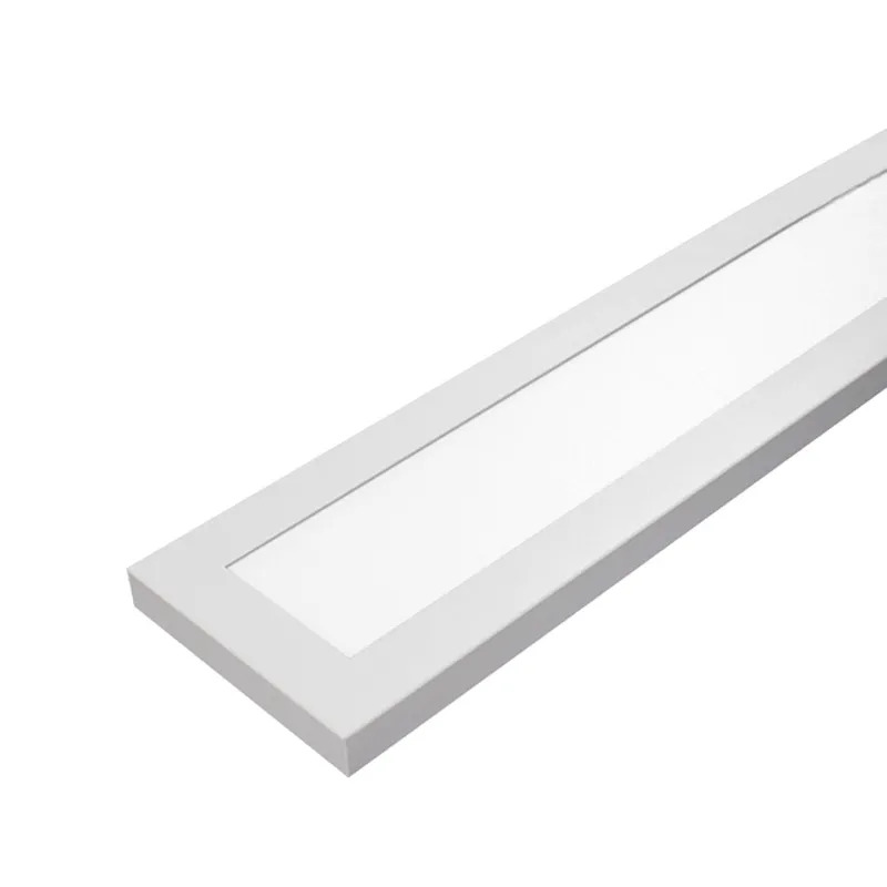 VONN VSS46CCT Integrated LED Slim 6"x4' Surface Mounted Panel, 100-277V, CCT and Wattage Adjustable, White — VONN Lighting LED Troffers & Panels 20.0W 3000K