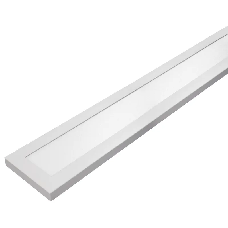 VONN VSS44CCT Integrated LED Slim 4"x4' Surface Mounted Panel, 100-277V, CCT and Wattage Adjustable, White — VONN Lighting LED Troffers & Panels 20.0W 3000K
