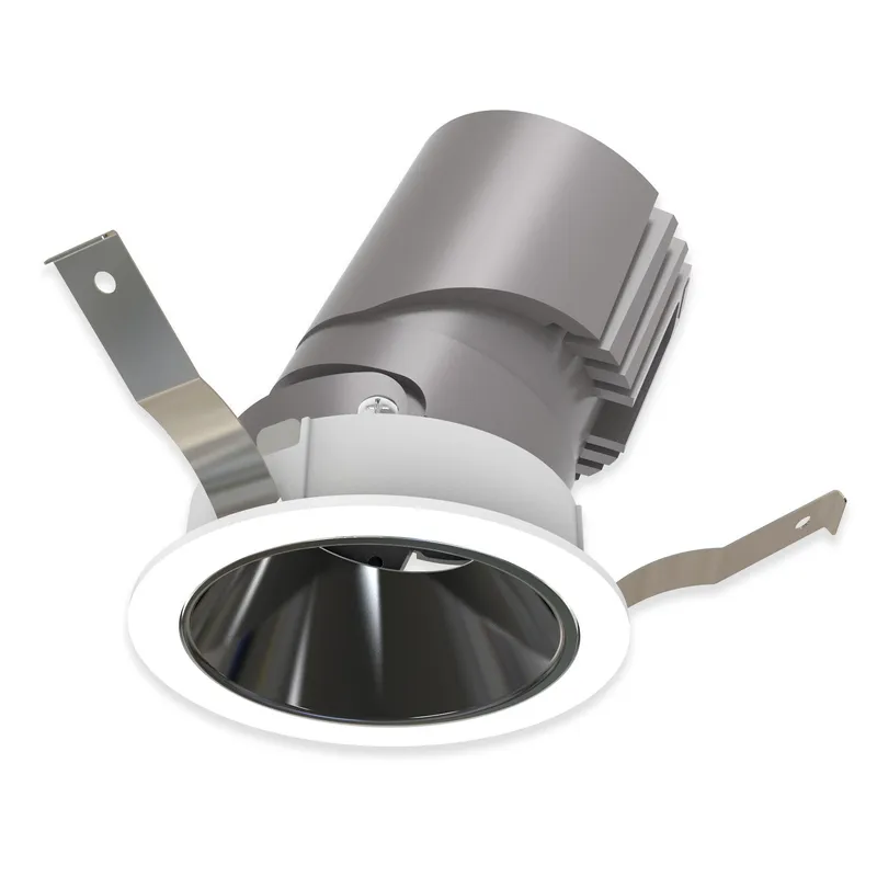 VONN VELLA VM050-VF51RA01 Hotel Line 2" ETL Certified Technical LED Downlight with Adjustable Round Trim Recessed — VONN Lighting LED Downlights 5.0W 3000K