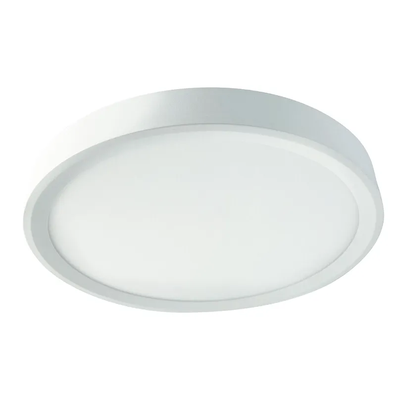 VONN Eco Line VEL818940K120DRF01WH 7.5" Round 18W Integrated LED Flush Mount, ETL Certified, White — VONN Lighting LED Ceiling Lights 18.0W 8940K