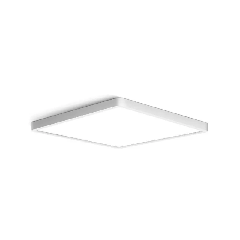 VONN Eco Line VEL9189CCT120DSAAL 9" Square 18W Integrated LED Flush Mount, ETL Certified, CCT Adjustable, Silver — VONN Lighting LED Ceiling Lights 18.0W 