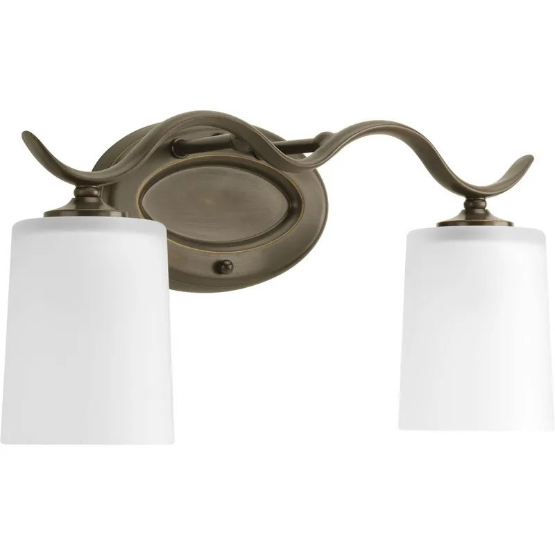 Inspire Collection Two-Light Bath Vanity — Progress Lighting LED Wall Lights  
