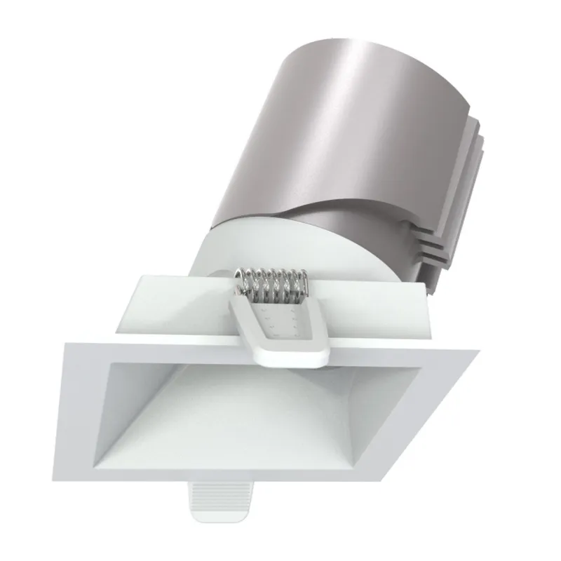 VONN VELLA VM060-VF65SF01 Wall Washer Line 3" ETL Certified Technical LED Downlight with Fixed Square Trim Recessed — VONN Lighting LED Downlights 10.0W 