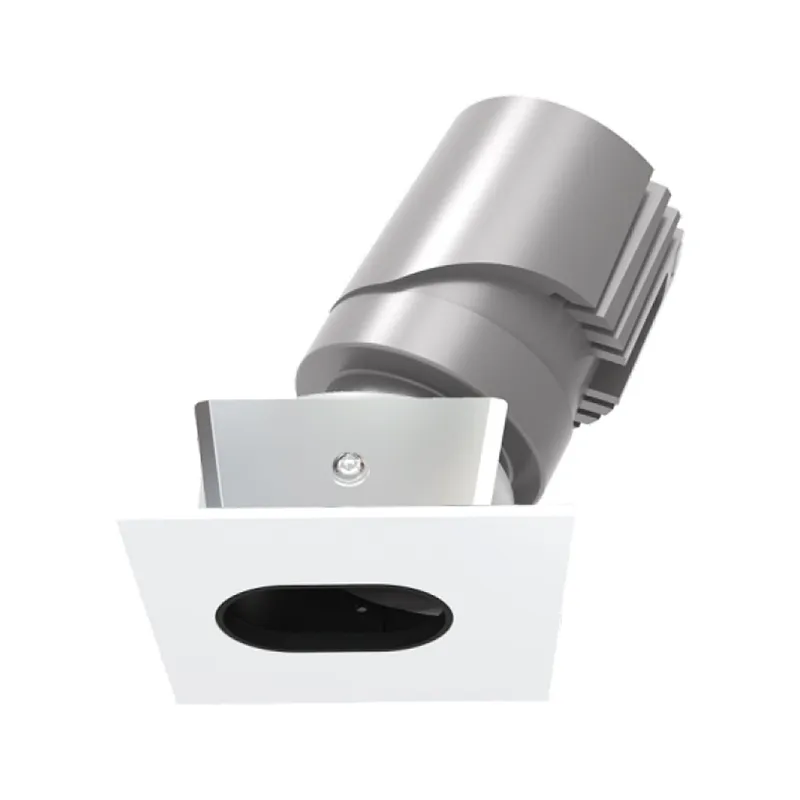 VONN VELLA VM060-VF62SA05 Residential Line 3" ETL Certified Technical LED Downlight with Adjustable Square Trim Recessed — VONN Lighting LED Downlights 10.0W 