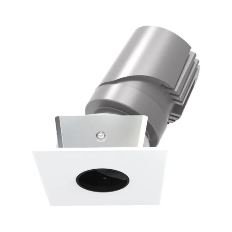VONN VELLA VM060-VF62SA04 Residential Line 3" ETL Certified Technical LED Downlight with Adjustable Square Trim Recessed — VONN Lighting LED Downlights 10.0W 