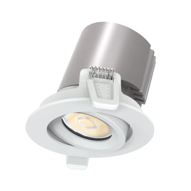 VONN VELLA VM060-VF62RA03 Residential Line 3" ETL Certified Technical LED Downlight with Adjustable Round Trim Recessed — VONN Lighting LED Downlights 10.0W 