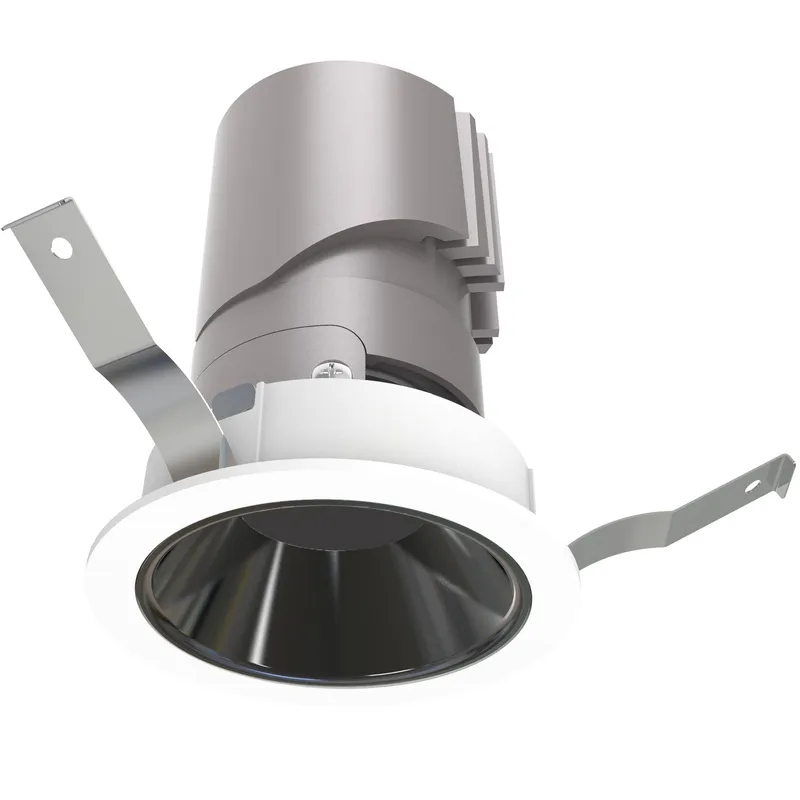 VONN VELLA VM070-VF71RF01 Hotel Line 4" ETL Certified Technical LED Downlight with Fixed Round Trim Recessed — VONN Lighting LED Downlights 20.0W 