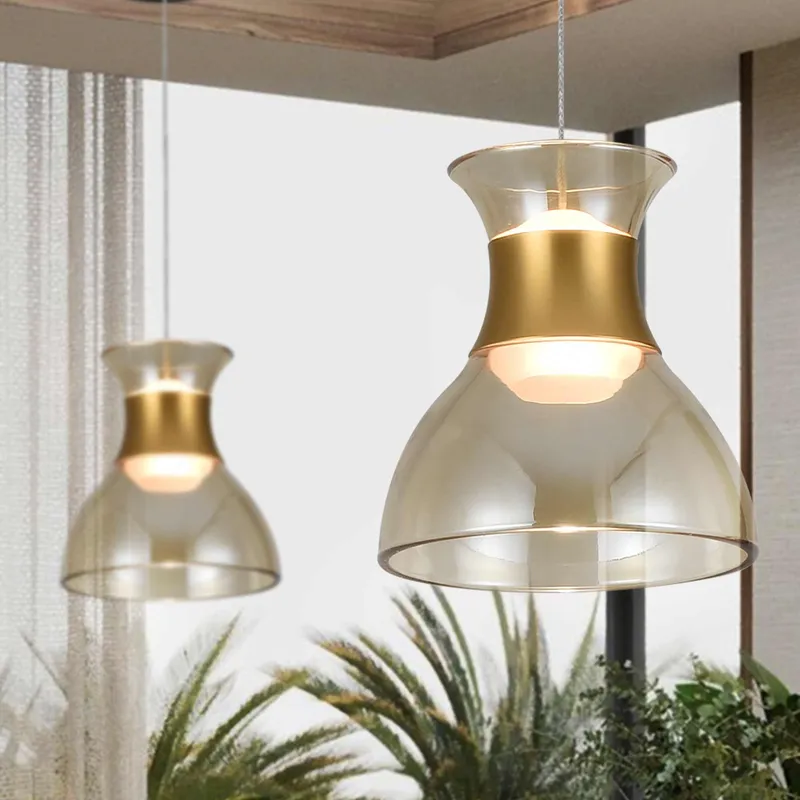 VONN Artisan Palermo VAP2301BL 7" Up-Down Integrated LED ETL Certified Height Adjustable Pendant, Black — VONN Lighting LED Pendant Lights  