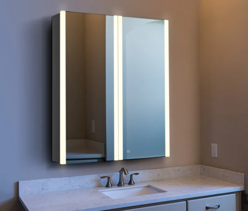 VONN VCS2A6S09202TW Tunable White Medicine Cabinet 24"W x 28"H x 5"D or 30"W x 28"H x 5"D — VONN Lighting LED General Lighting  6000K