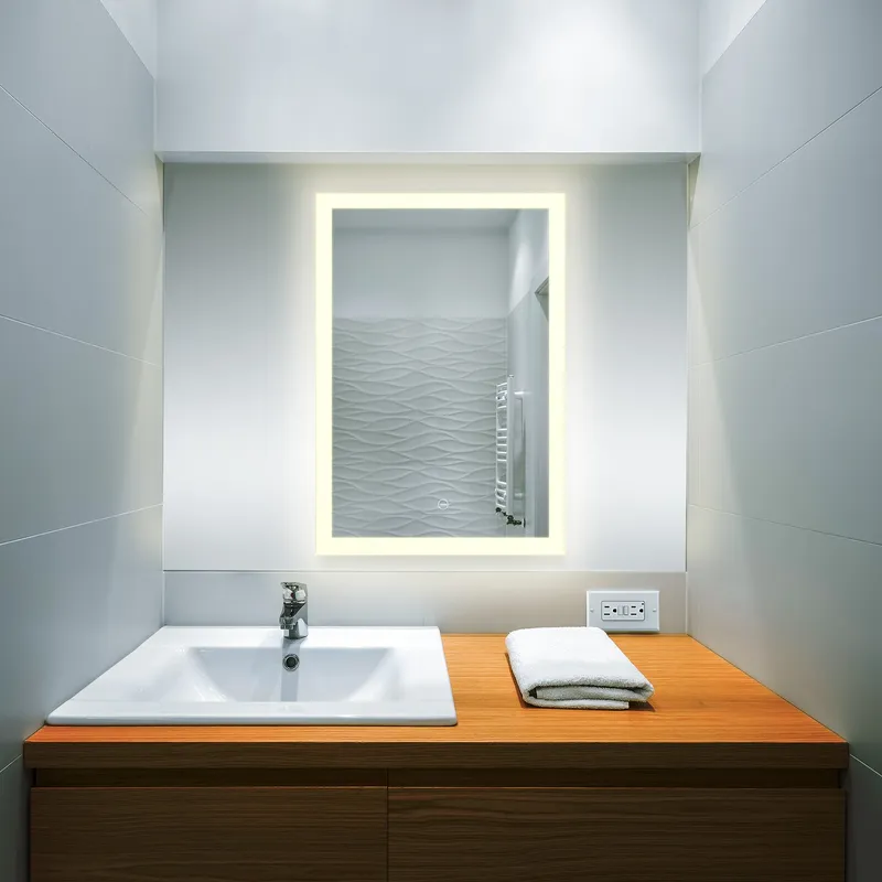 VONN VCS2A6S08201 Integrated LED Medicine Cabinet 19.5"W x 28"H x 5.3"D — VONN Lighting LED General Lighting  3000K