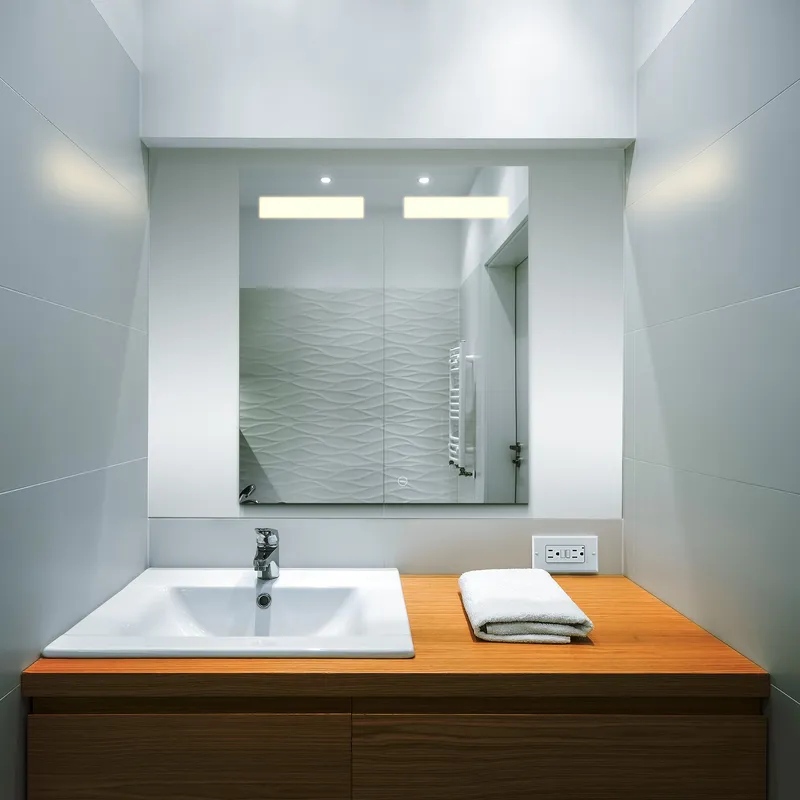 VONN VCS2A3J02122 Integrated LED Medicine Cabinet 24"W x 28"H x 4.75"D or 30"W x 28"H x 4.75"D — VONN Lighting LED General Lighting  3000K
